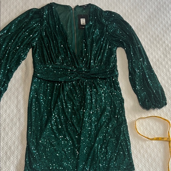 Fashion Nova Dresses & Skirts - Fashion Nova Green Sequin Formal Dress